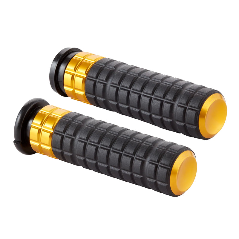 ARLEN NESS Grips - SpeedLiner - Cable - Gold - Harley-Davidson '80-'22 - 500-018 - PartsOutlet.com.au