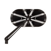 ARLEN NESS 10-GAUGE® FORGED MIRRORS, BLACK - LEFT - 13-160 - PartsOutlet.com.au