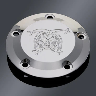 JOKER MACHINE Points Cover - Chrome - Harley-Davidson 1999-2017 - 02-99J - PartsOutlet.com.au