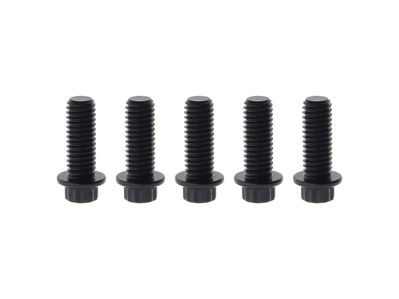 Rear Disc Rotor Bolts – Black 12 Point ARP. Fits H-D Big Twin 1997up & Sportster 1997-2021 - ARP202
