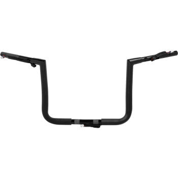 LA CHOPPERS Pre-Wired Twin Peaks Handlebar - 1-1/4" x 12" - 2024+ FLHX -Black LA-7367-12BW
