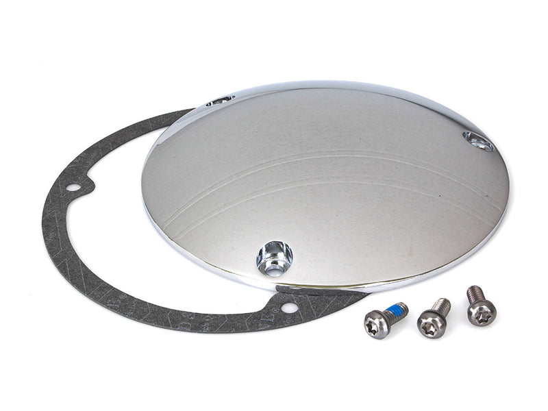 Rollies -  Derby Cover – Chrome. Fits Big Twin 1970-1998. - 33-0017K