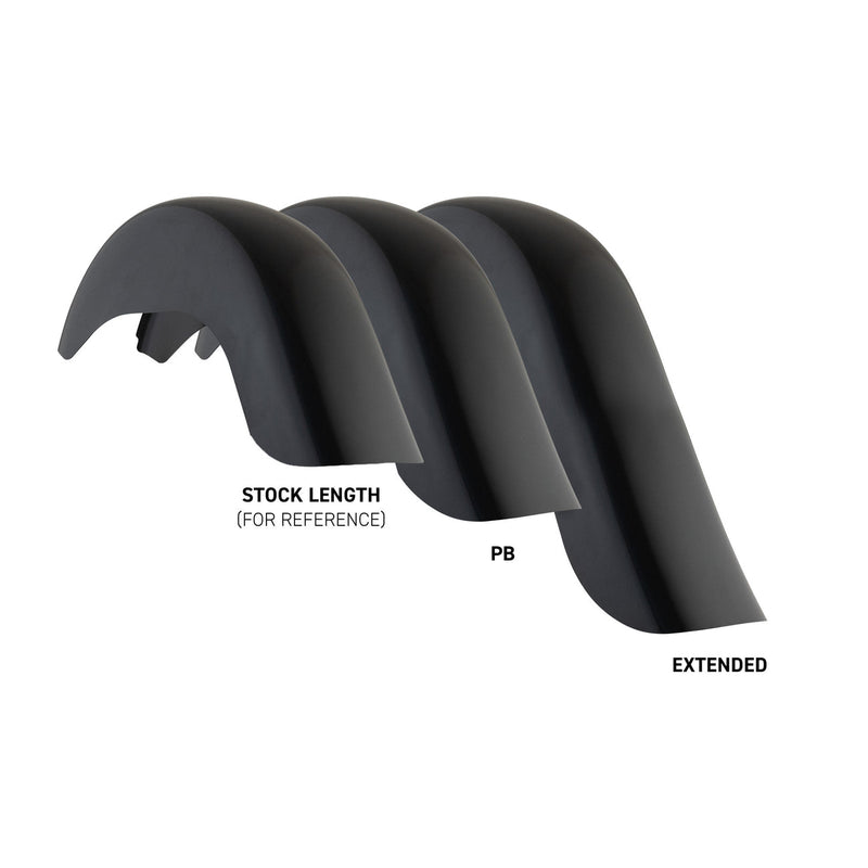 KLOCK WERKS Rear Fender - Performance Bagger - Smooth - FL '87-'08 - KWF-01-0320
