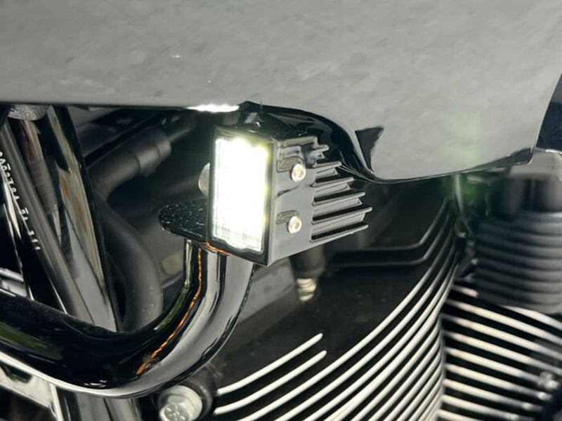 CUSTOM DYNAMICS LED Turn Signals - Front - Dark Bronze - Low Rider ST '22-'25 - CD-LRST-FTS-D