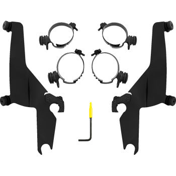 Memphis Shades Sportshield Trigger-Lock Mounting Kit - Black - 2025+ Low Rider S - MEB2080