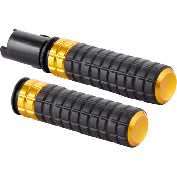ARLEN NESS Grips - SpeedLiner - TBW - Gold - 24+ Touring / 25+ Softail - 500-064