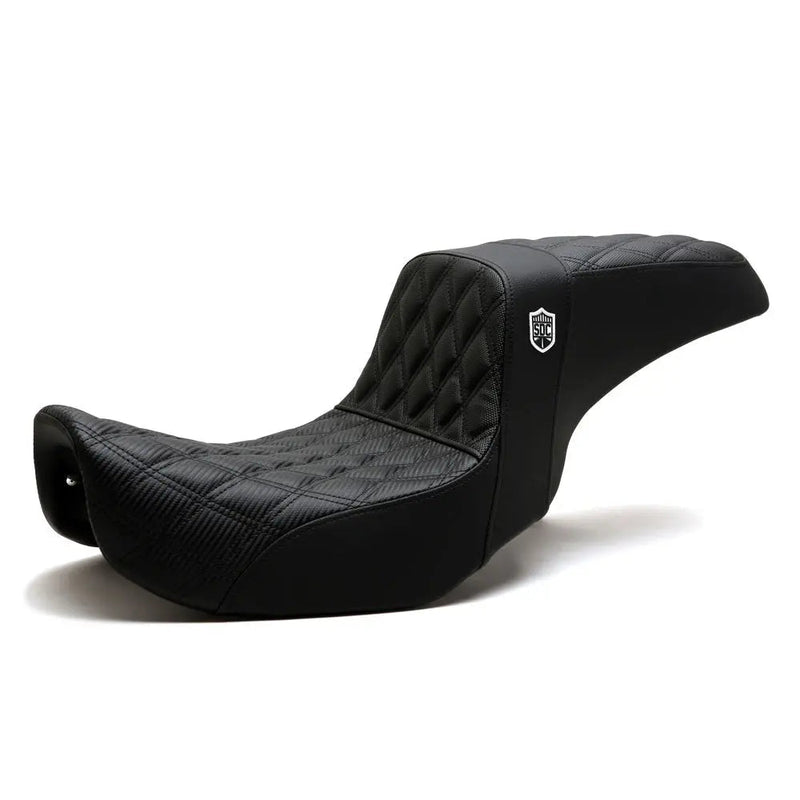 SADDLEMEN SDC Pro Series Performance Seat - Dyna '06-'17 - Black - SC80604D0