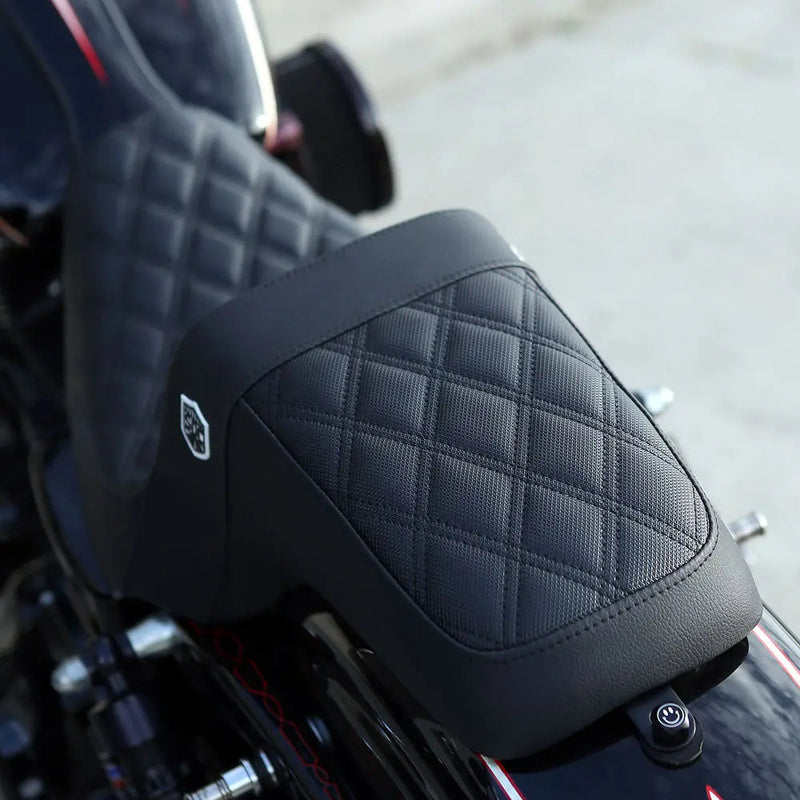 SADDLEMEN SDC Pro Series Performance Seat - Dyna '06-'17 - Black - SC80604D0