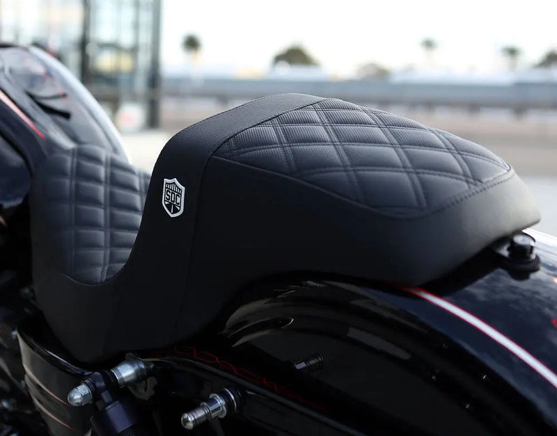 SADDLEMEN SDC Pro Series Performance Seat - Dyna '06-'17 - Black - SC80604D0