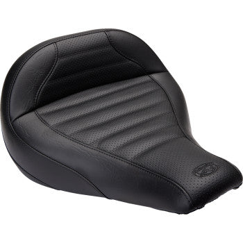 MUSTANG Solo Touring Seat - Harley-Davidson Fat Boy 2018-23 FLFB 75832 - PartsOutlet.com.au