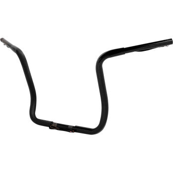 LA CHOPPERS Pre-Wired Ape Handlebar - 1-1/4" x 14" - Black - 2014-2022 FLHT - LA-7321-14BW