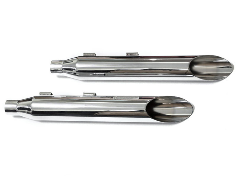 KHROME WERKS Mufflers - Slashcut - Softail '07-'17 - 202350