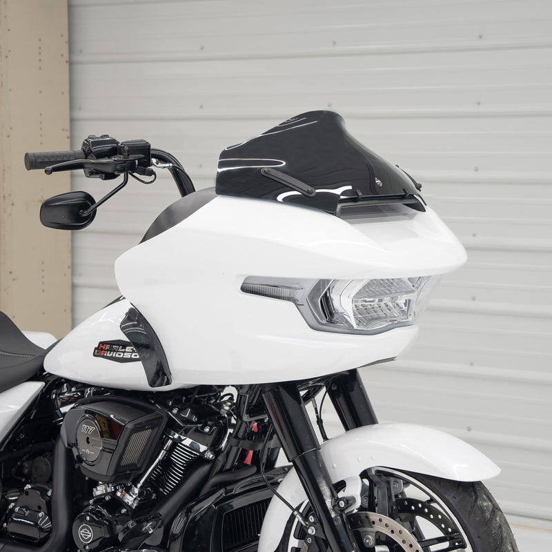 KLOCK WERKS Sport Flare Windshield - 10" - Black - FLTR 2024+ - KWW-01-0706-B