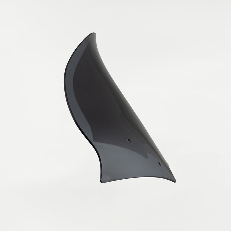KLOCK WERKS Pro Touring Windshield - 15" - Dark Smoke - 2024+ FLTRX - KWW-01-0763-DS