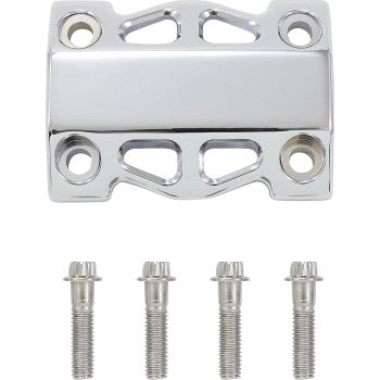 LA CHOPPERS Risers - Straight - 8" x 1-1/4" - Chrome - LA-7480-08C