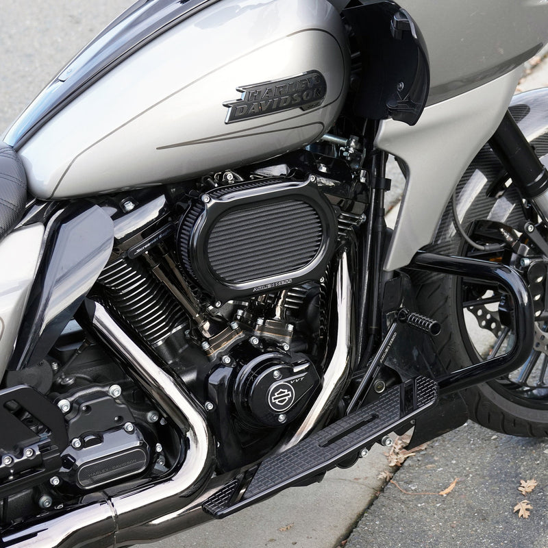 ARLEN NESS Stage 2 Oval Air Cleaner Kit - Fits 24+ Touring & 25+ Softail - Complete Kit - All Black 600-206