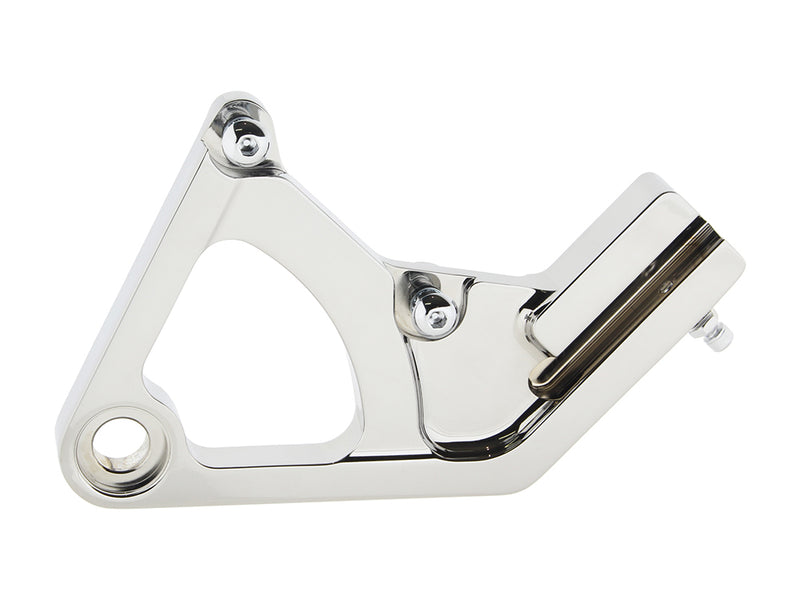 Performance Machine - Right Hand Rear Caliper Mount – Chrome. Fits Softail 1987-1999.