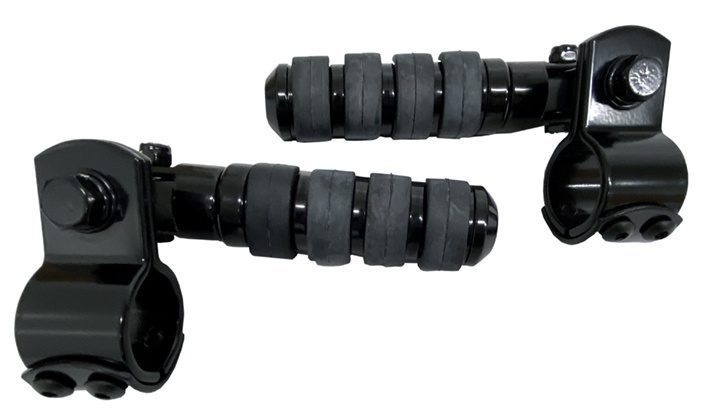 RIVCO PRODUCTS Anti-Vibration Highway Peg - Black - 1-1/4" PEGS125BK