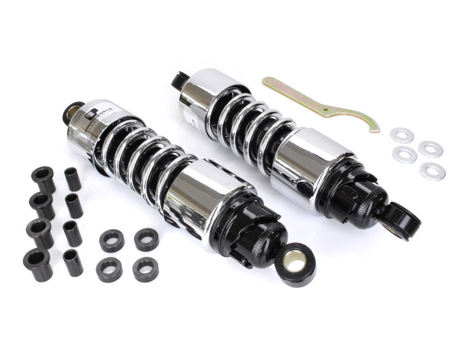 PROGRESSIVE SUSPENSION 412 Series Shock - 11.5" - Standard - Chrome - Harley-Davidson Touring 06+ FLH/T 412-4074C