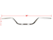 THRASHIN SUPPLY CO. Handlebar - Mid Bend - Chrome TSC-2700-3 - PartsOutlet.com.au