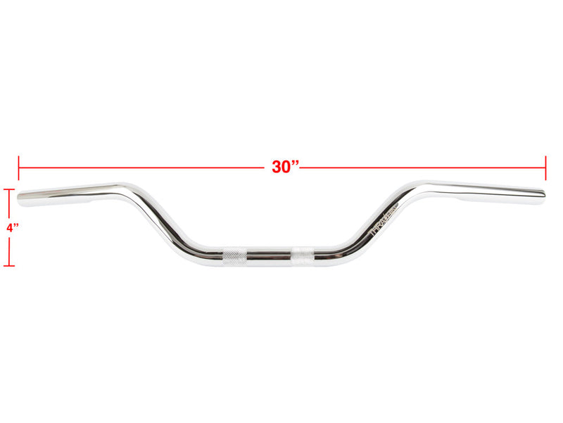 THRASHIN SUPPLY CO. Handlebar - Mid Bend - Chrome TSC-2700-3 - PartsOutlet.com.au