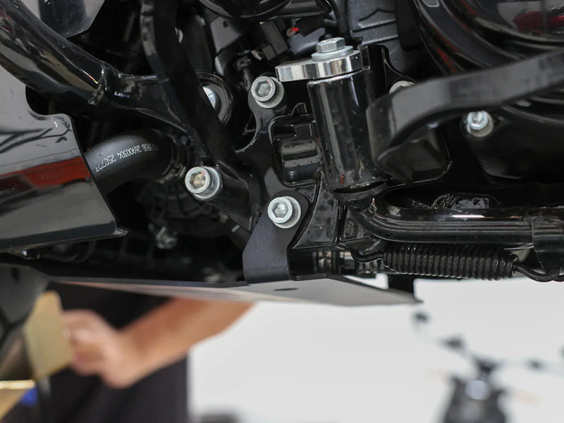 THRASHIN SUPPLY Skid Plate - Black - '24-'25 FLHX / FLTRX - TSC-3030-1