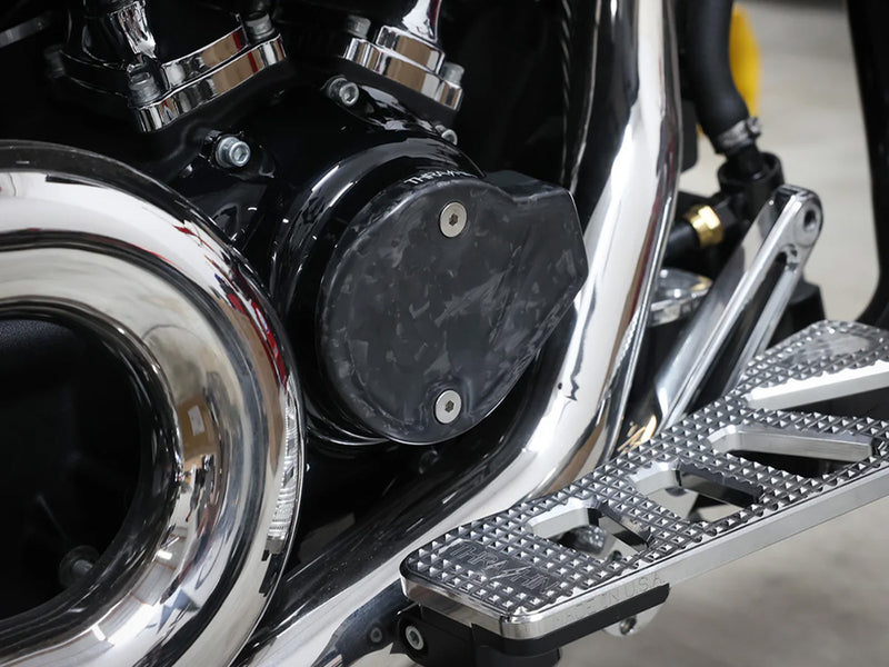 THRASHIN SUPPLY Cam Cover - Gen 2 - Forged Carbon - Black - M8 '24+  - TSC-3031-1