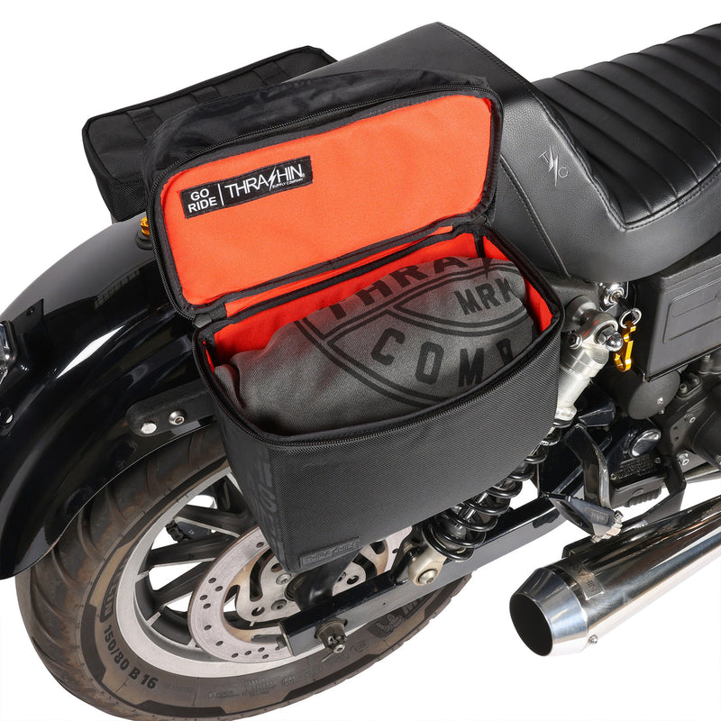 THRASHIN SUPPLY Essential Base Saddlebags - 10 Litre TSB-0020