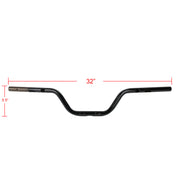 THRASHIN SUPPLY CO. 2024 FLH / FLTRX Handlebar - High Bend - Black TSC-2802-1 - PartsOutlet.com.au