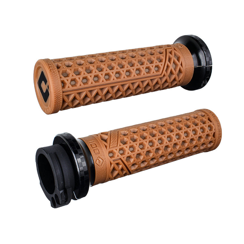 ODI Grips - Vans - Harley Davidson Cable Throttle - Gum/Black - 1984-2022 - V31VHCWGR-BC - PartsOutlet.com.au