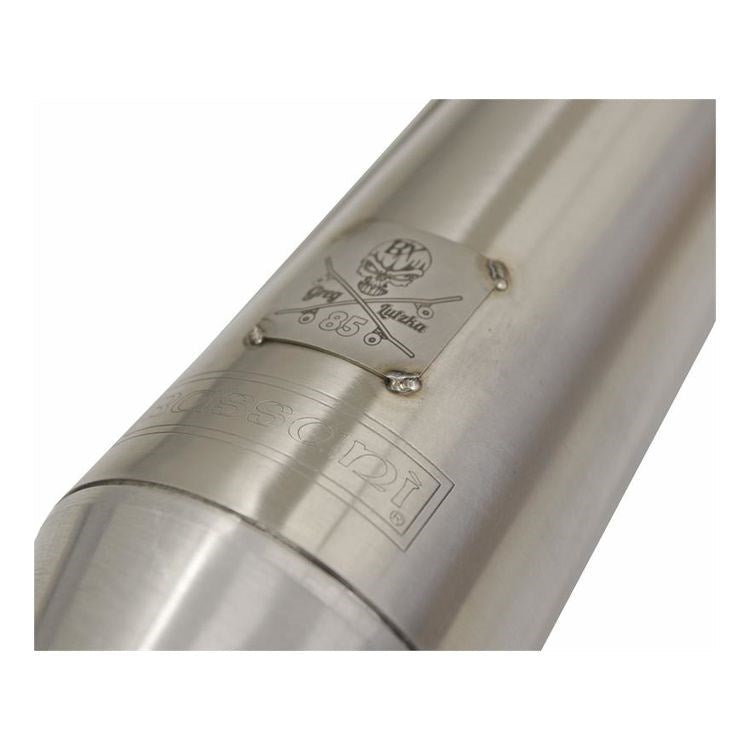 BASSANI XHAUST Greg Lutzka 2:1 Exhaust - '91 -'17 Dyna FXD - Stainless - 1D2SSL - PartsOutlet.com.au