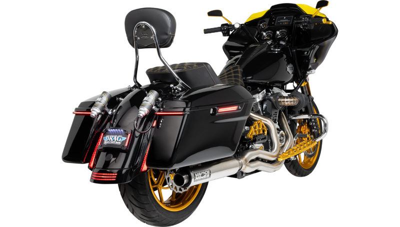 CUSTOM DYNAMICS License Plate Frame/Turn Signal Eliminator - Black - FL '14-'23 - TS-ELIM-06BCM-B