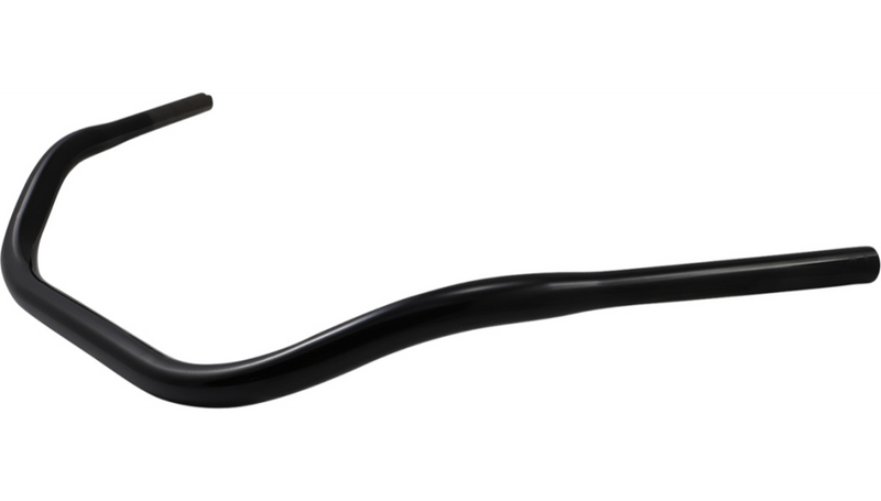 LA CHOPPERS 1 1/4" DIAMETER HEFTY BEACH BAR BLACK FOR HD - LA-7312-01B