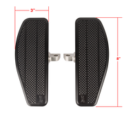 THRASHIN SUPPLY CO. Mini Floorboard Softail 18+ - Black TSC-2030-1 - PartsOutlet.com.au
