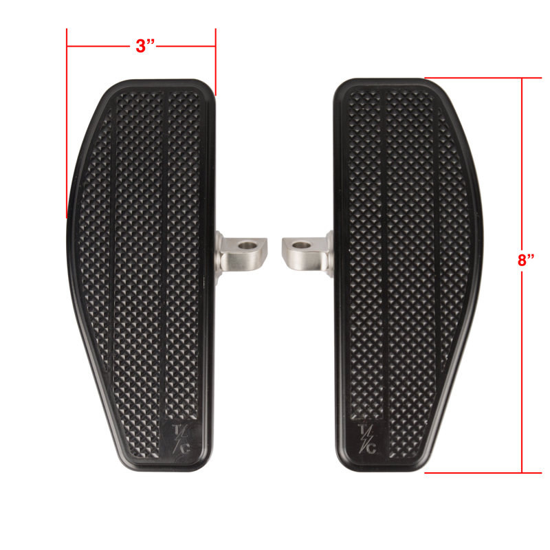 THRASHIN SUPPLY CO. Mini Floorboard Softail 18+ - Black TSC-2030-1 - PartsOutlet.com.au