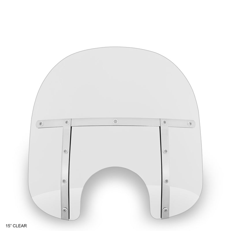 MEMPHIS SHADES Fats Windshield - 15" - Clear - MEP3120