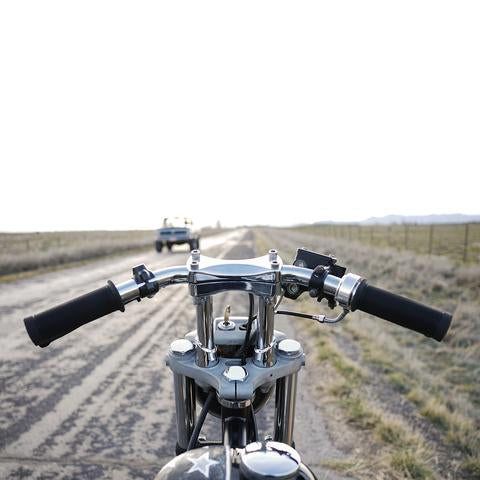 BILTWELL Risers - Murdock - 6" - Chrome 6403-105-06
