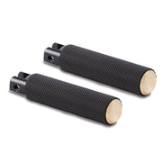 ARLEN NESS KNURLED FOOTPEGS, BRASS - 18-SOFTAIL PASSENGER - 07-945 - PartsOutlet.com.au