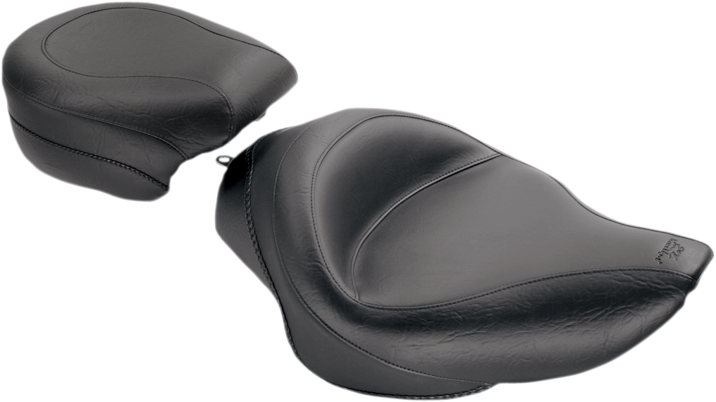 MUSTANG Wide Vintage Solo Seat - Harley-Davidson Sportster 2004-2021 - 76148 - PartsOutlet.com.au