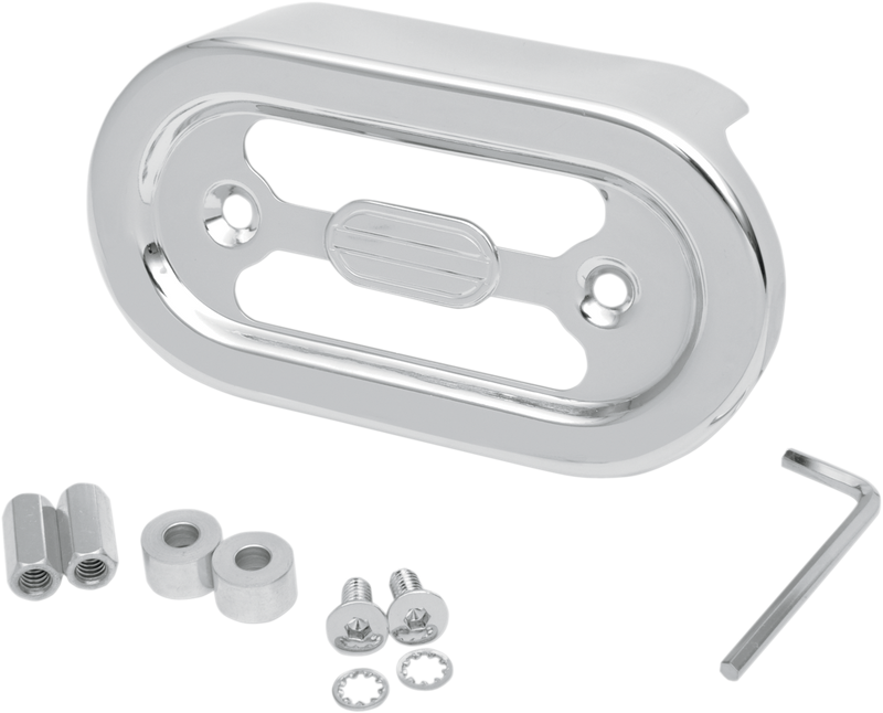 DRAG SPECIALTIES Regulator Cover -Harley Davidson 1986-1999 - Chrome 19-0389 - PartsOutlet.com.au