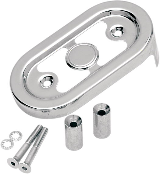 DRAG SPECIALTIES Regulator Cover -Harley Davidson 1991-2003 - Chrome 19-0388 - PartsOutlet.com.au