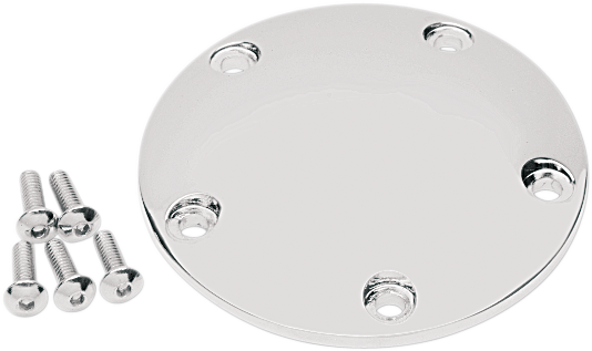 DRAG SPECIALTIES Points Cover - Harley-Davidson 1999-2017 - Chrome 30-0170A - PartsOutlet.com.au
