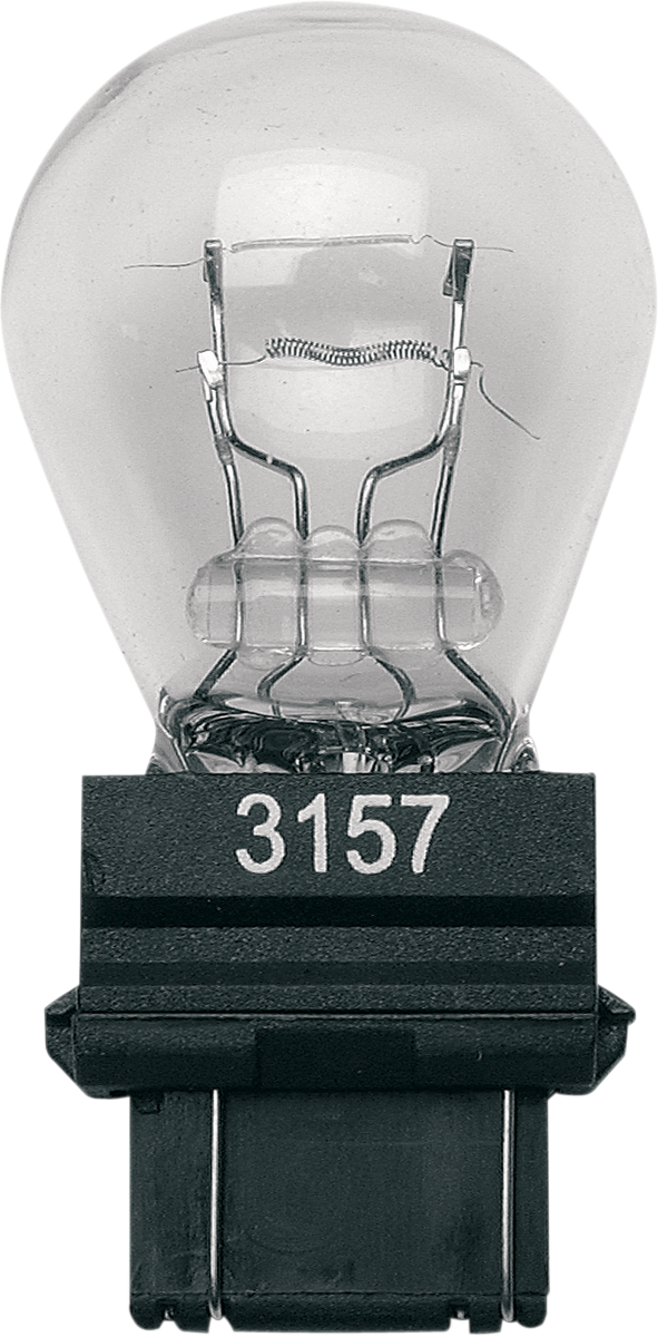 DRAG SPECIALTIES Wedge Bulb - Dual-Filament - Harley-Davidson 2003-2021 - White S8-3157-BC139 - PartsOutlet.com.au