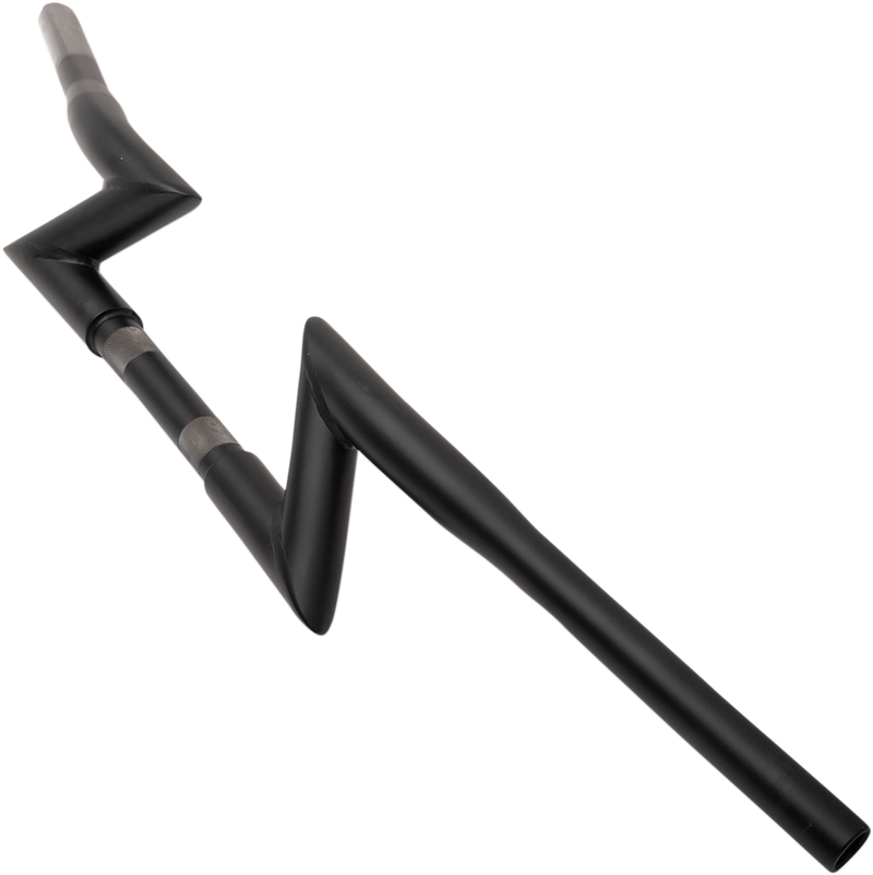 LA CHOPPERS 6,99 CM (2,75") HANDLEBAR OUTLAW Z / BLACK-FLAT - LA-7310-00M