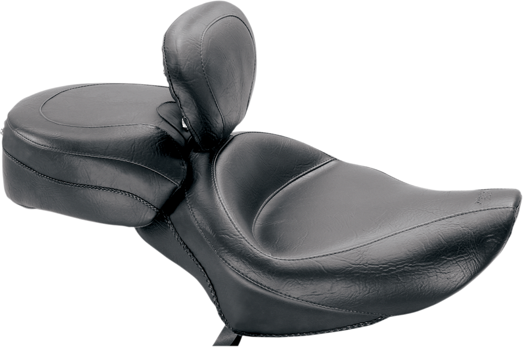 MUSTANG Wide Vintage Solo Seat - Driver's Backrest - Harley-Davidson Sportster XL 2004-2021 - 79427 - PartsOutlet.com.au