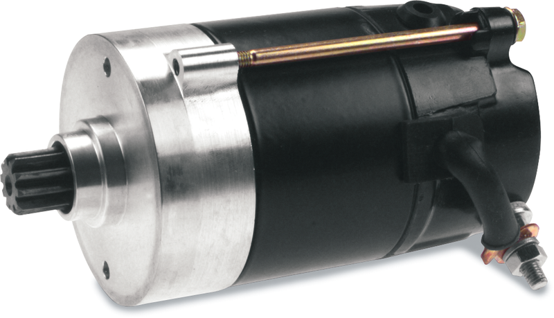 DRAG SPECIALTIES Black Pre 89 Big Twin Starter - Harley-Davidson 1971-1988 - 80-1005 - PartsOutlet.com.au