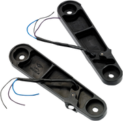 JOKER MACHINE Streamliner Turn Signals - Smooth - Black - '14-'20 FL - 05-211-1 - PartsOutlet.com.au