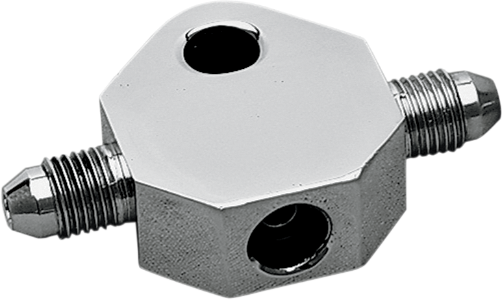 DRAG SPECIALTIES Brake Tee - 3/8"-24 Inverted Flare - 304007-HC3