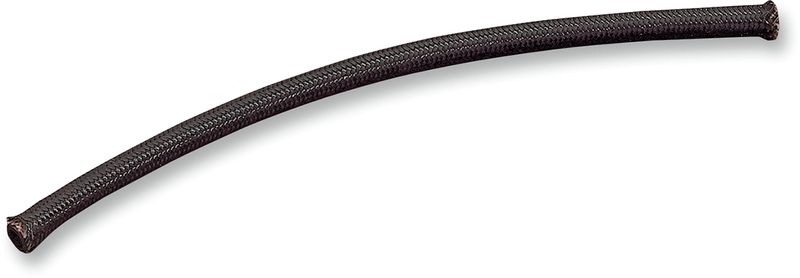 DRAG SPECIALTIES Braided Hose - Black - 1/4" - 6' - 096630-HC9