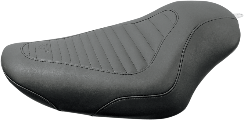 MUSTANG Tripper Solo Seat - Tuck and Roll - Harley-Davidson Sporster 2004-2021 - XL with 4.5 Gallon Tanks 76955 - PartsOutlet.com.au